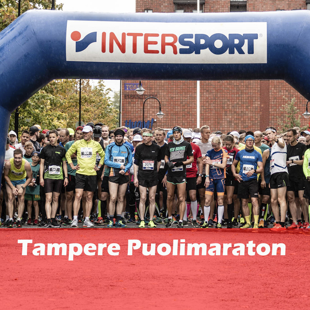 Tampere juoksee -Tampere Puolimaraton-Tampere Kymppi - Juoksija