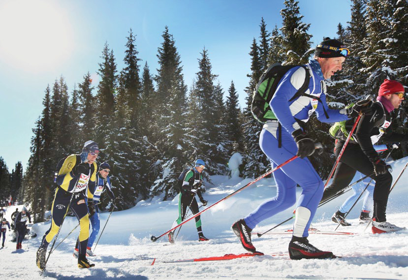 Norjan Birkebeiner - Hiihtojen hiihto