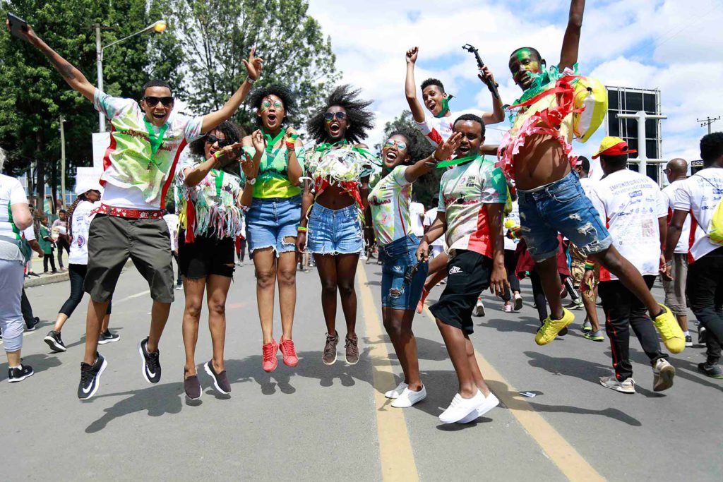 Etiopian juoksujuhla