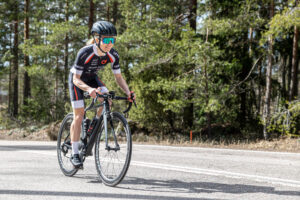 Heini Hartikainen triathlonistin kevätharjoittelu