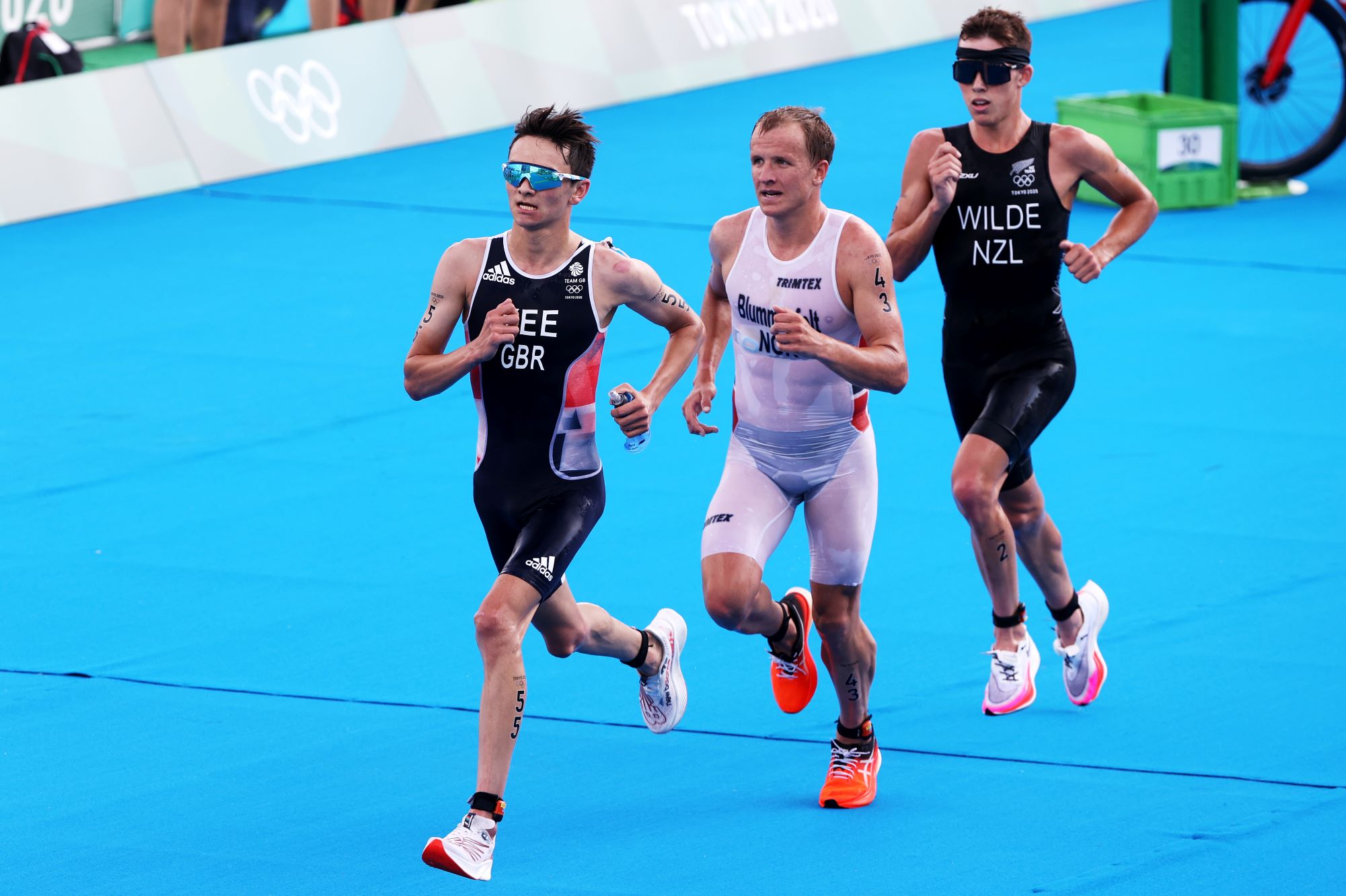 Tokion olympialaiset: Triathlonin voitto Norjaan - Juoksija