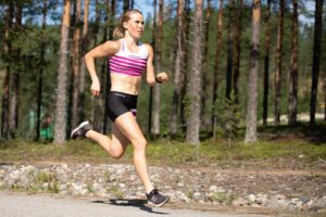 Hiihtäjän juoksuharjoittelu