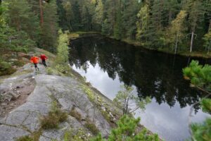 Suunnistus luonnonmerkkien avulla