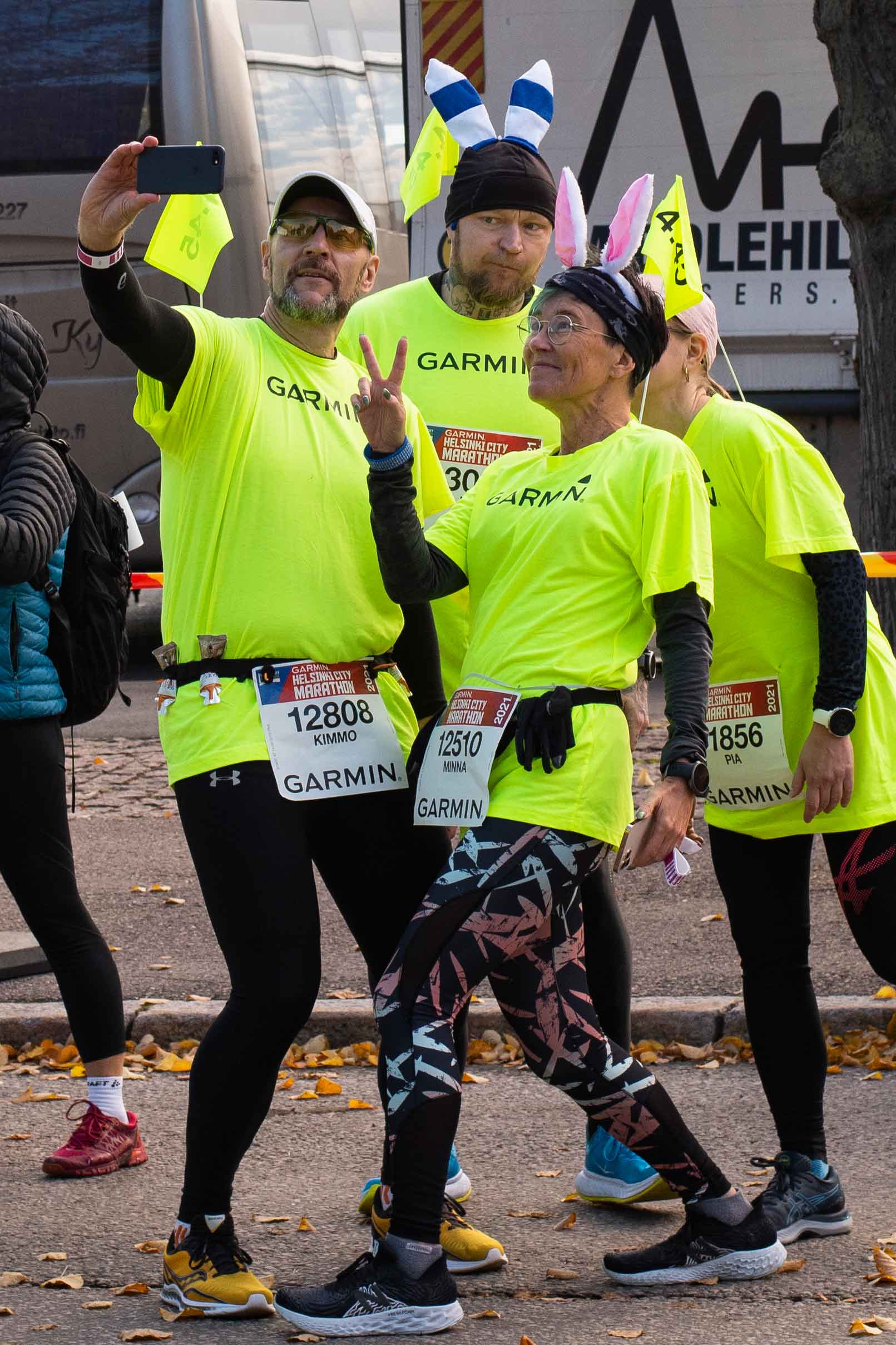 Helsinki City Running Day 2021 tunnelmia