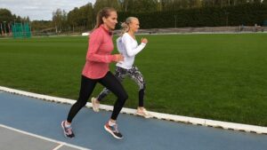 Helppo intervalliharjoitus