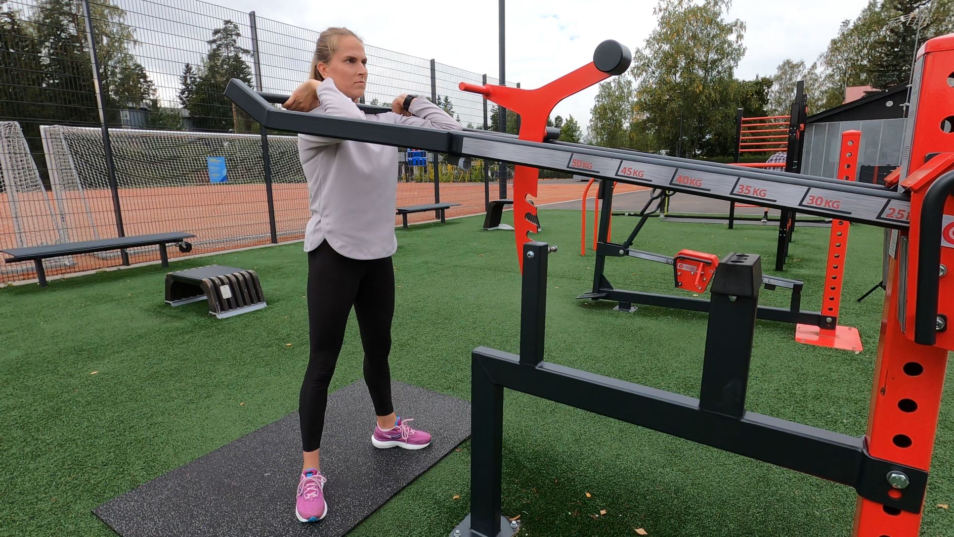 Perusvoimaa ulkojumpalla