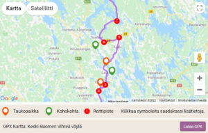 Pyöräreitti: Keski-Suomi