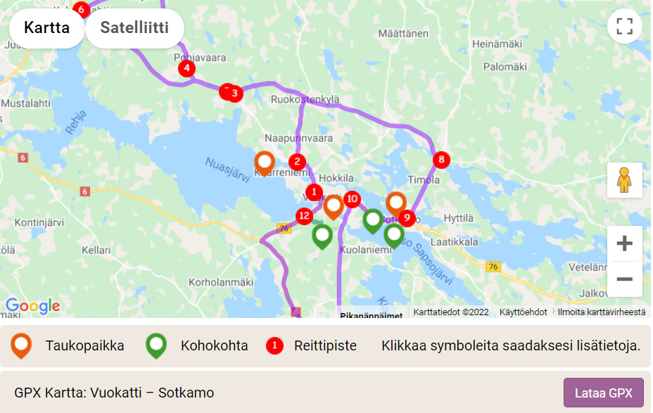 Pyöräreitti: Vauhtia, vääntöä ja vaaramaisemia Sotkamossa - Juoksija