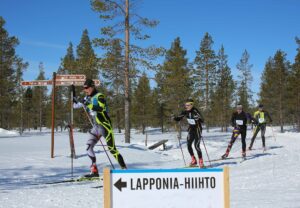 Kevättalven hiihtoja