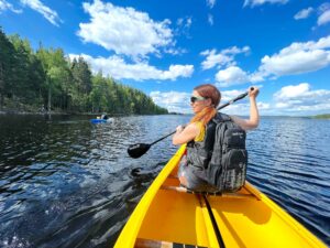 Liikuntaloma Saimaalla