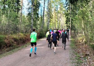 Juoksuringin vauhtikestävyystreeni