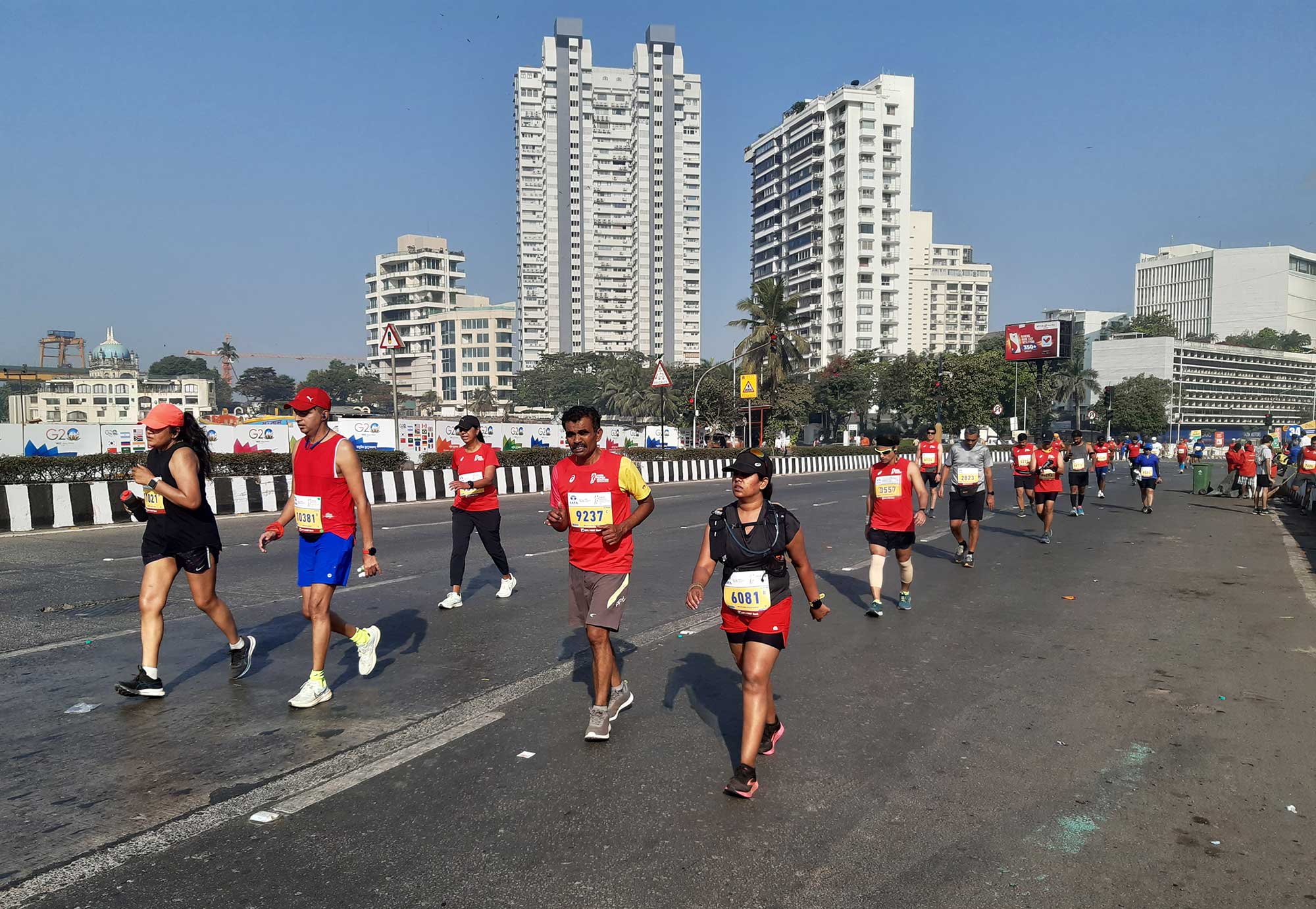 Mumbai maraton 
