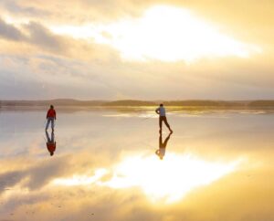 turvallisesti luonnonjäillä