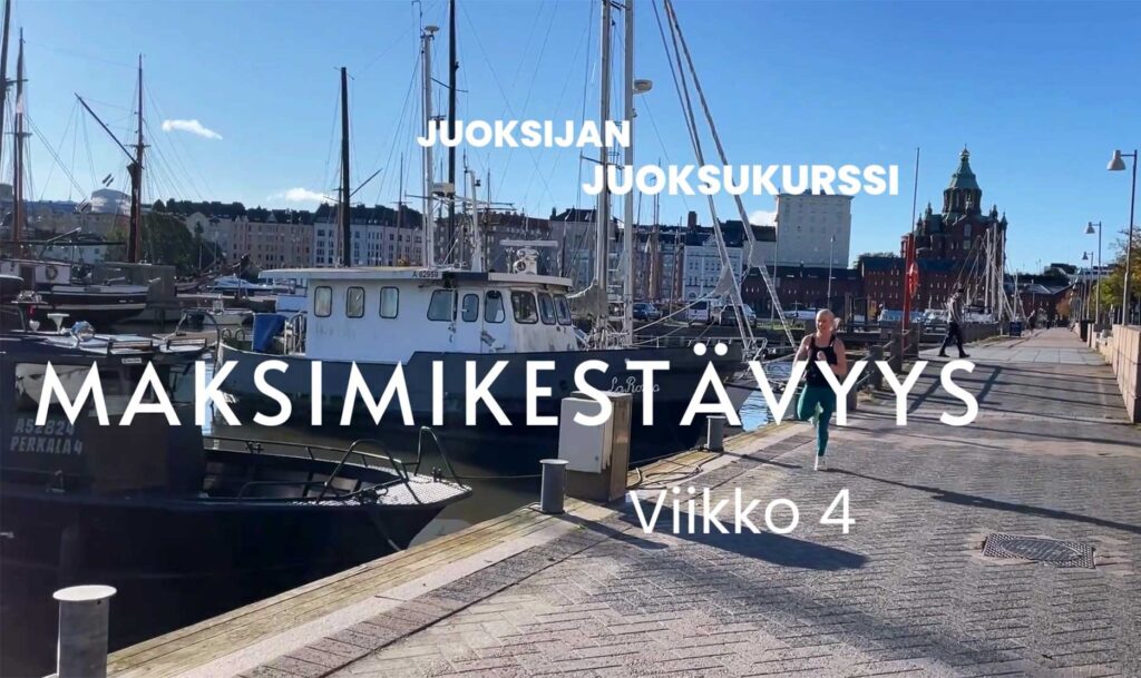 Juoksukurssi maksimikestävyys