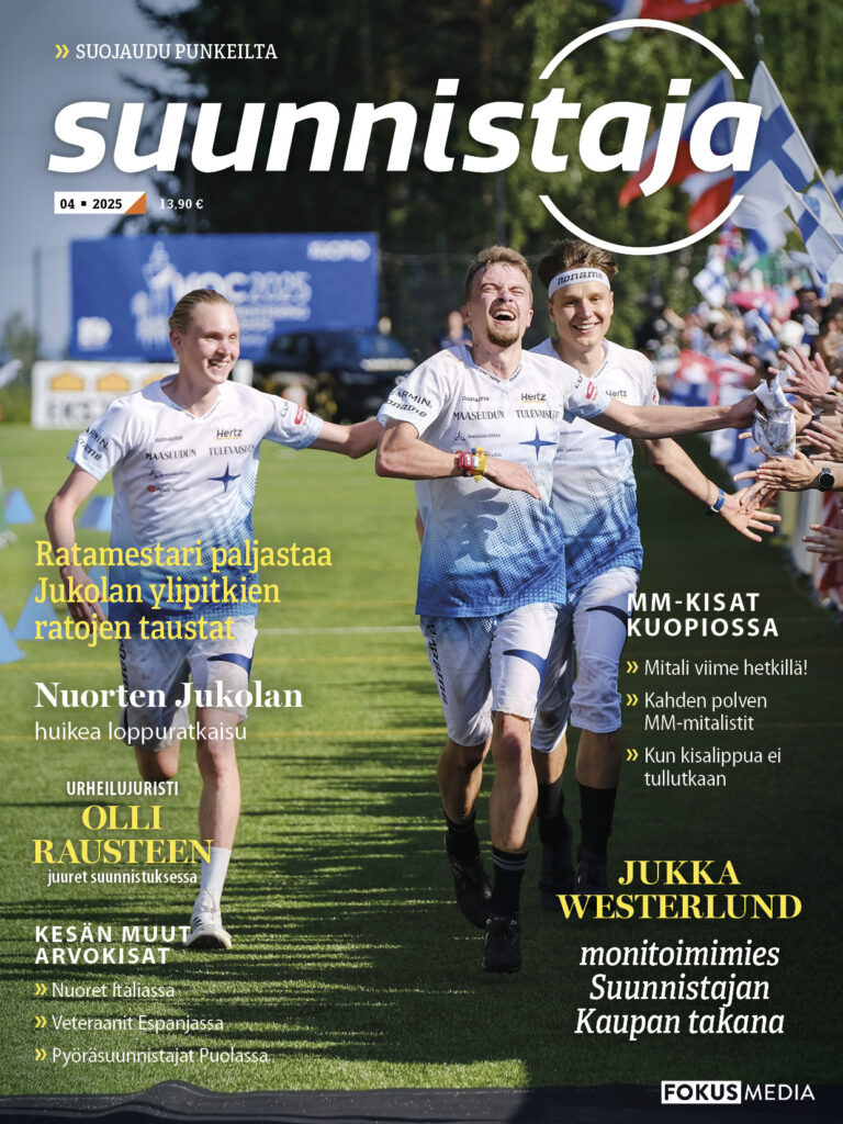 Suunnistaja 4/2025 kansi