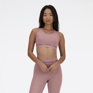 New Balance Sleek Medium Support Sports Bra