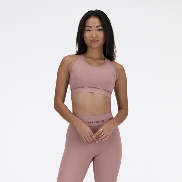 New Balance Sleek Medium Support Sports Bra