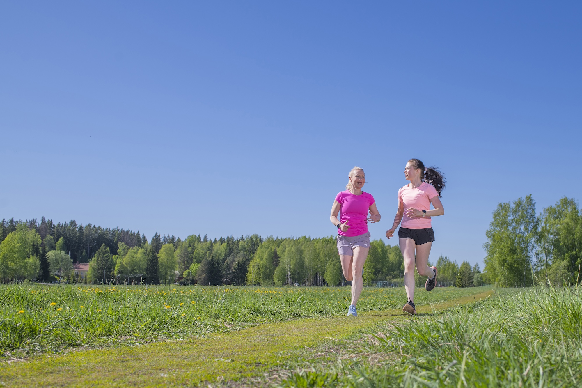 juoksutapahtumaan valmistautuminen