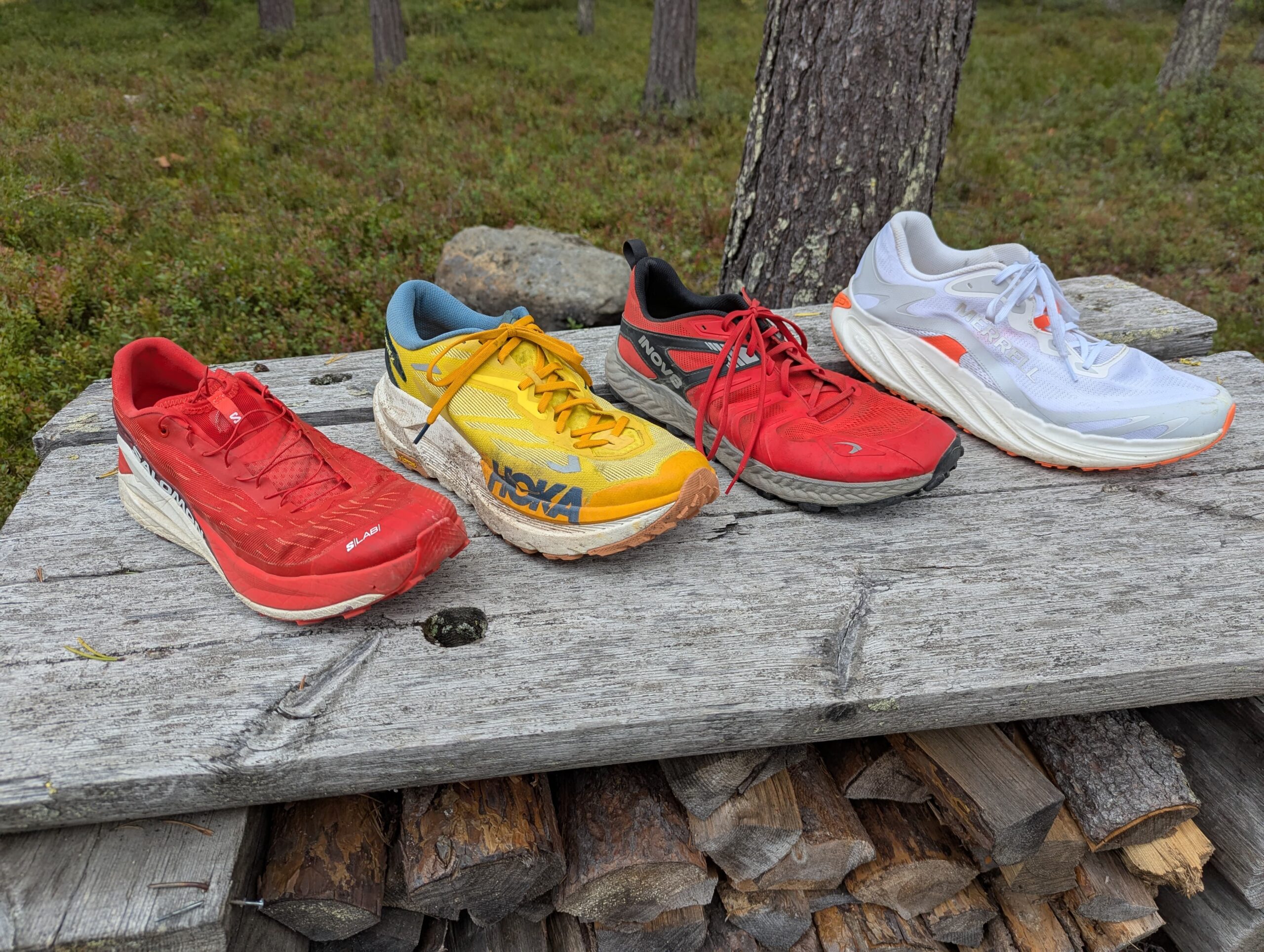 polkukengät testissä