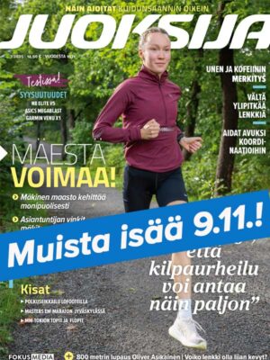 Juoksija-lehti 6 kk isänpäivätarjous 34,90 € (norm. 44,95 €)